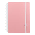 Caderno Inteligente Rosa Pastel Médio Capa