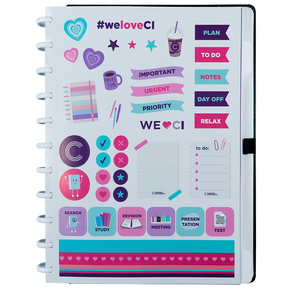 Caderno Inteligente Premier Black Grande Interior
