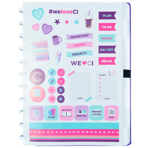 Caderno Inteligente Premier Purple Grande Interior