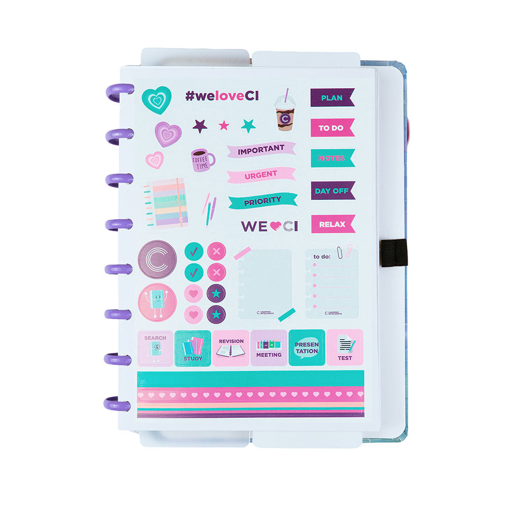 Caderno Inteligente Sparkle A5 Interior