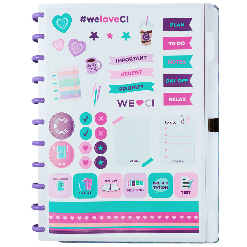 Caderno Inteligente Sparkle Grande Interior