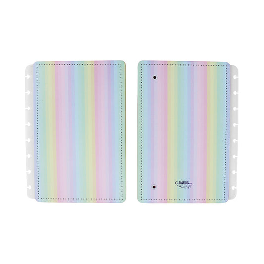 Capa e contracapa para Caderno Inteligente Felicity A5