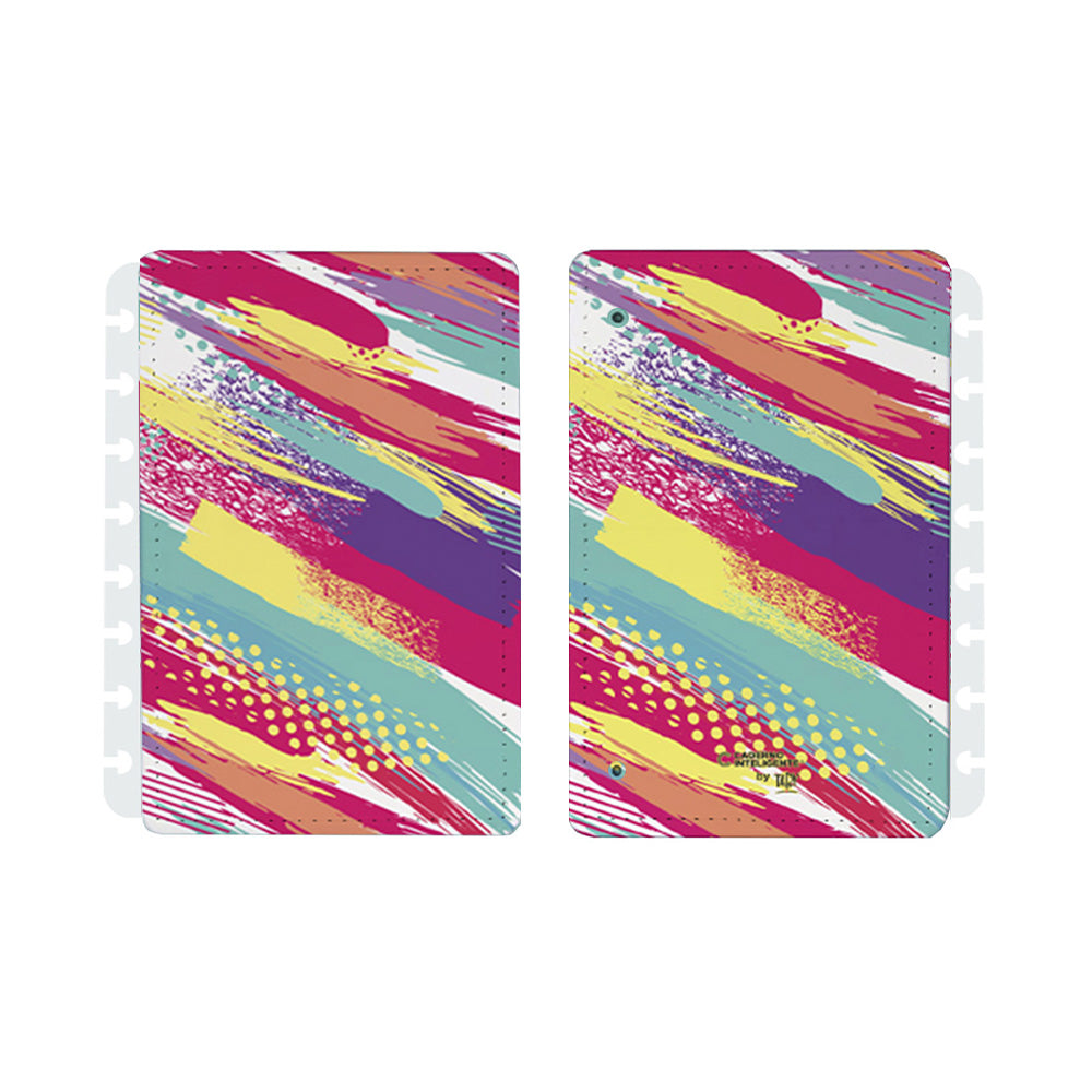 Capa e contracapa para Caderno Inteligente Tibum! by Taby A5
