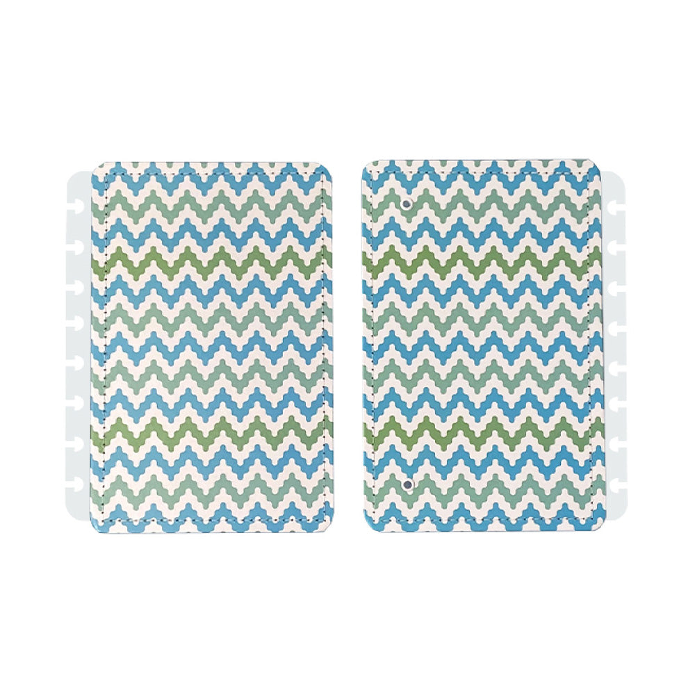 Capa e contracapa para Caderno Inteligente Waves A5