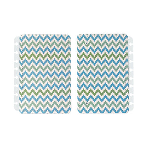 Capa e contracapa para Caderno Inteligente Waves A5