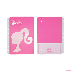 Capa e contracapa para Caderno Inteligente BARBIE™ Pink A5