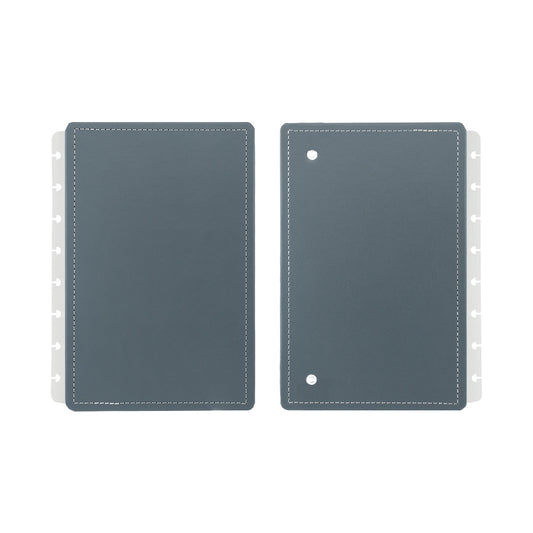 Capa e contracapa para Caderno Inteligente Cool Grey A5