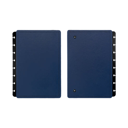 Capa e contracapa para Caderno Inteligente Dark Blue A5