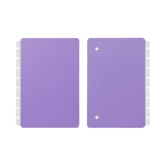Capa e contracapa para Caderno Inteligente All Purple A5
