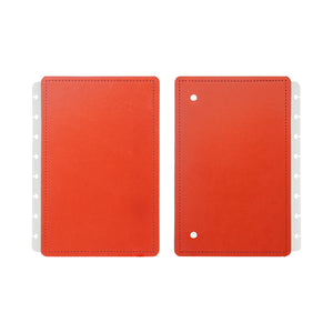 Capa e contracapa para Caderno Inteligente All Red A5