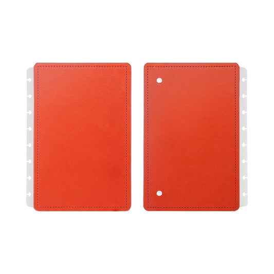 Capa e contracapa para Caderno Inteligente All Red A5