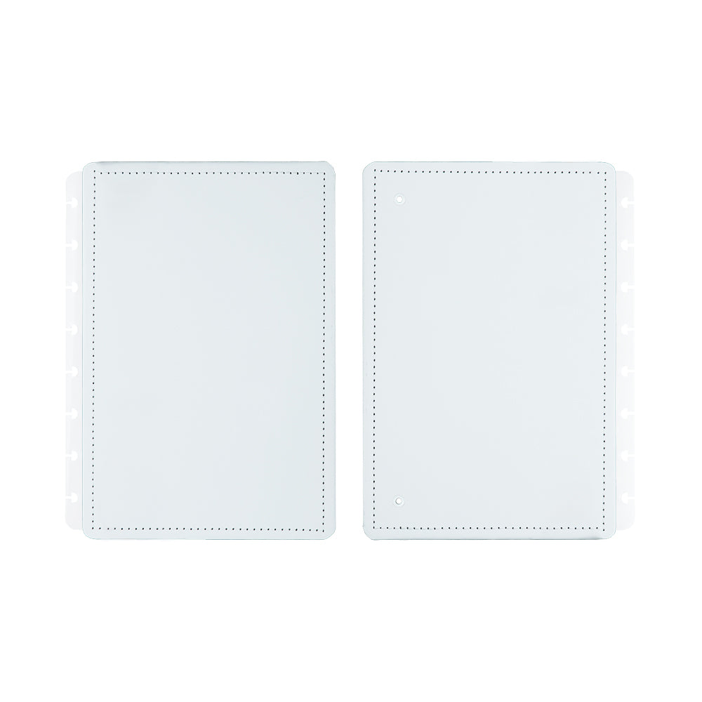 Portada y contraportada para Cuaderno Inteligente All White