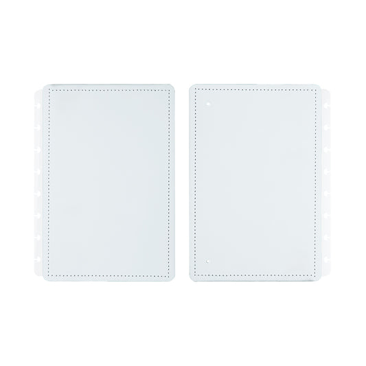 Portada y contraportada para Cuaderno Inteligente All White