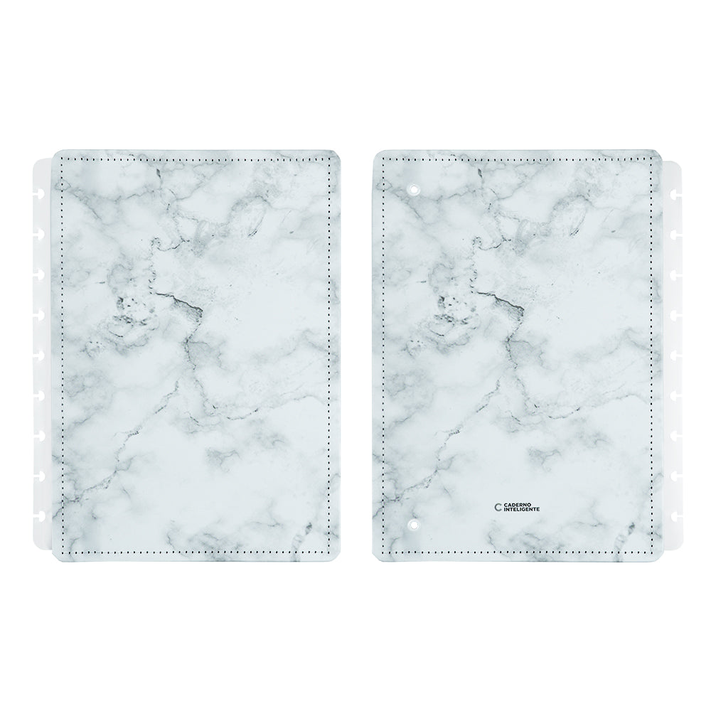 Capa e contracapa para Caderno Inteligente Bianco Médio (Planner)