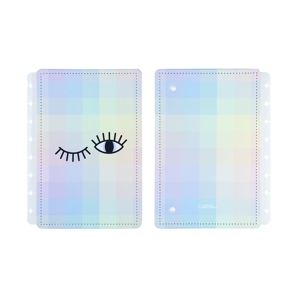 Capa e contracapa para Caderno Inteligente Eyeconic A5