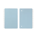 Capa e contracapa para Caderno Inteligente Azul Pastel A5