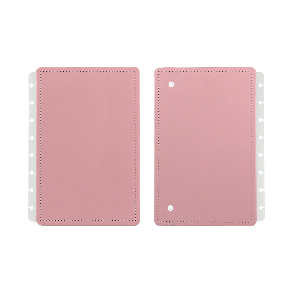 Capa e contracapa para Caderno Inteligente Rosa Pastel A5