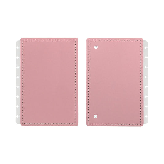 Capa e contracapa para Caderno Inteligente Rosa Pastel A5
