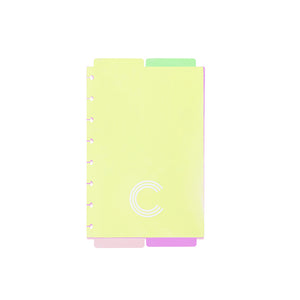 Separadores Pastel para Caderno Inteligente A5 Verso