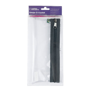 Estojo para Caderno Inteligente Crystal Cool Grey Embalagem Frente