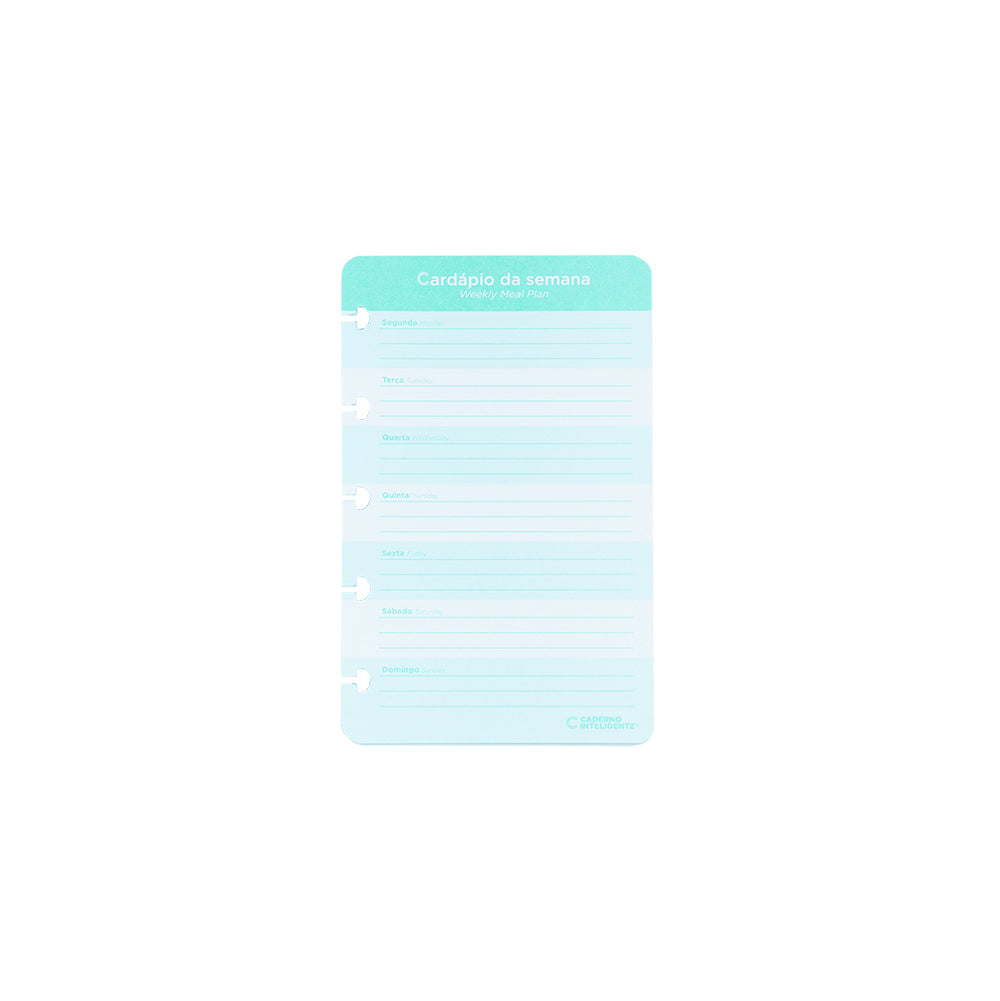 Meals & Grocery List - Inteligine 120g Interior