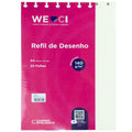 Folhas desenho A4 140g 20f para Caderno Inteligente Embalagem Frente