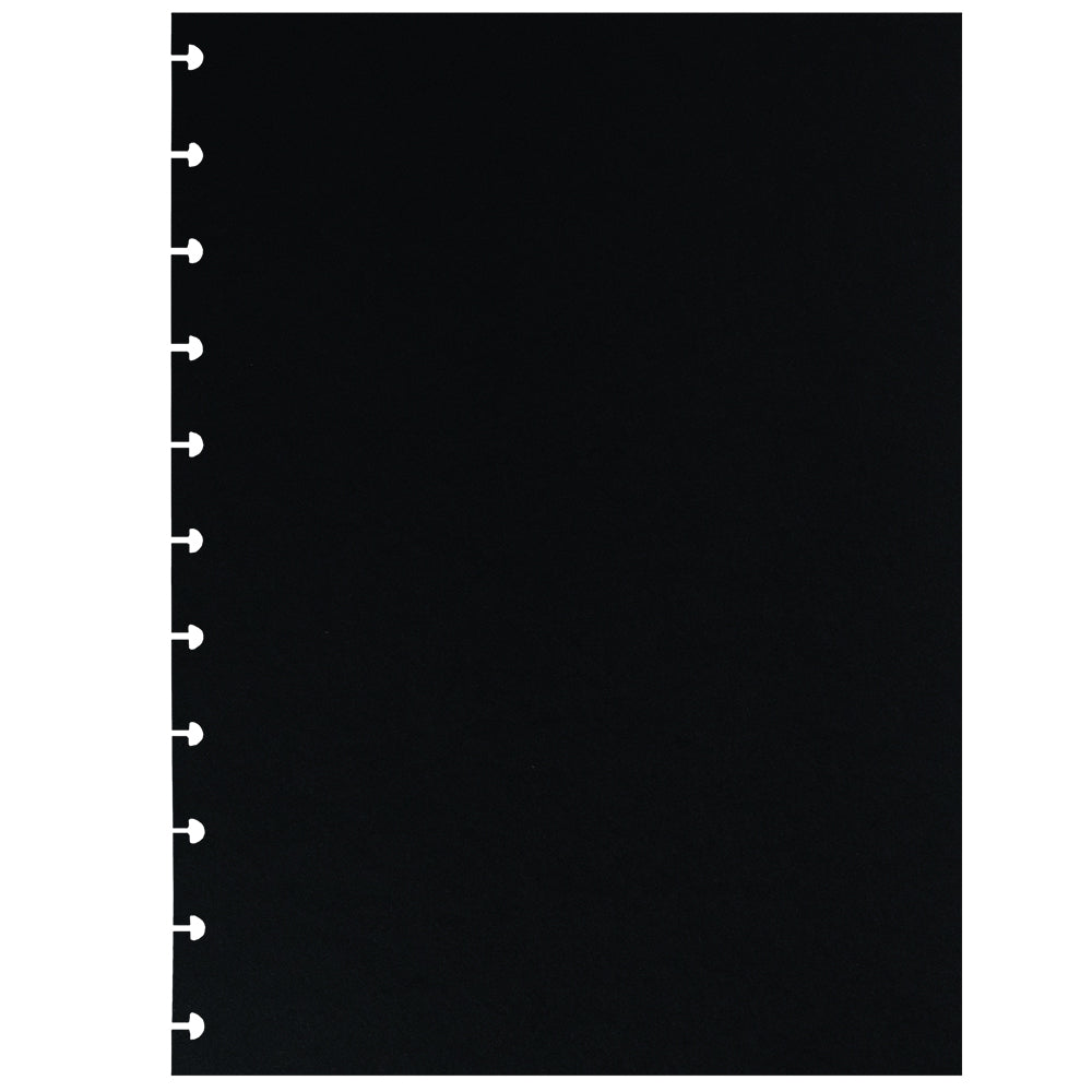 Folhas pretas 180g para Caderno Inteligente Grande Verso