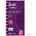 Hojas Rayadas 90g BARBIE™ Pink para el Cuaderno Inteligente