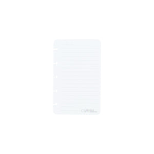 Folhas pautadas brancas 120g para Caderno Inteligente Inteligine Verso