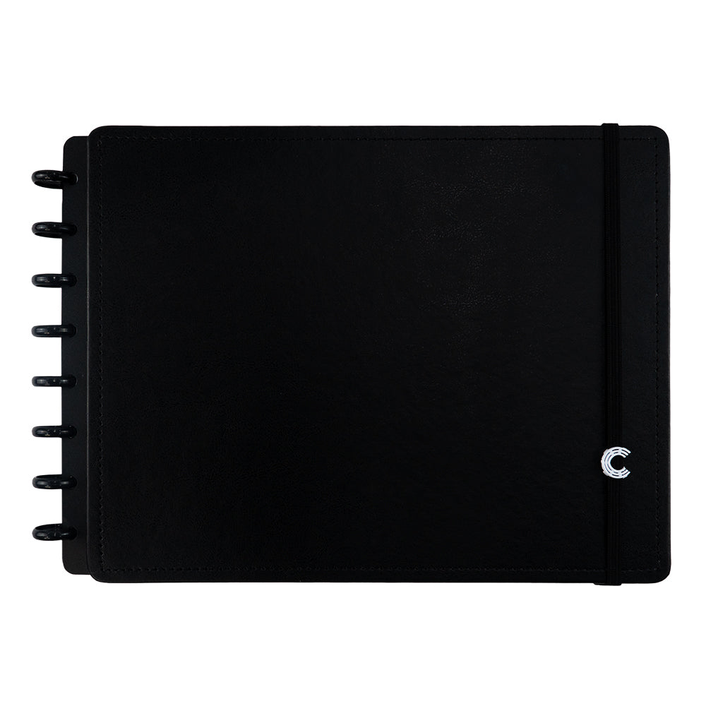 Caderno Inteligente para desenho Basic Black Horizontal Capa