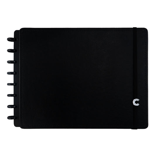 Caderno Inteligente para desenho Basic Black Horizontal Capa