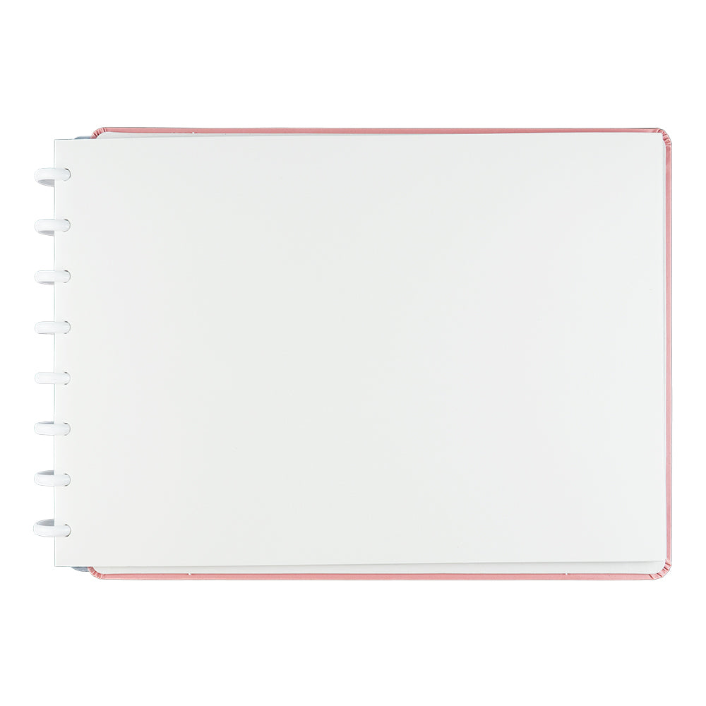 Caderno Inteligente para desenho Rose Horizontal Interior