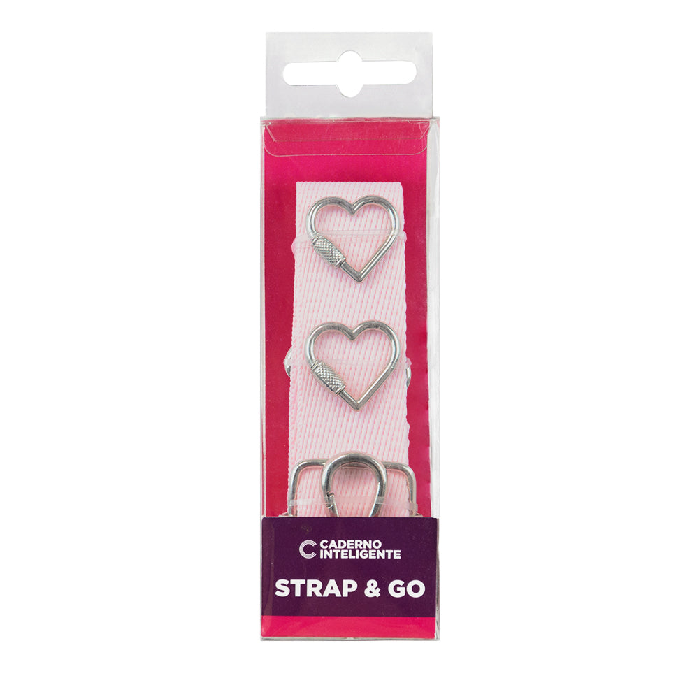 Kit Strap & Go Baby Pink Embalagem Frente