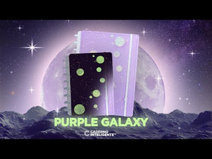 Caderno Inteligente Purple Galaxy ed. especial Gocase A5 Interior