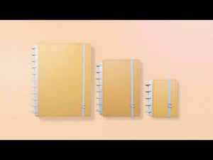 Caderno Inteligente Laranja Pastel A5 Interior