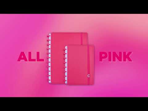video lancamento do caderno inteligente all pink